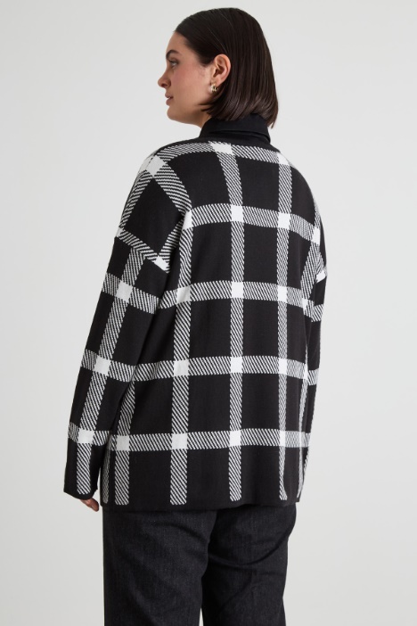 Maglia misto cotone e viscosa