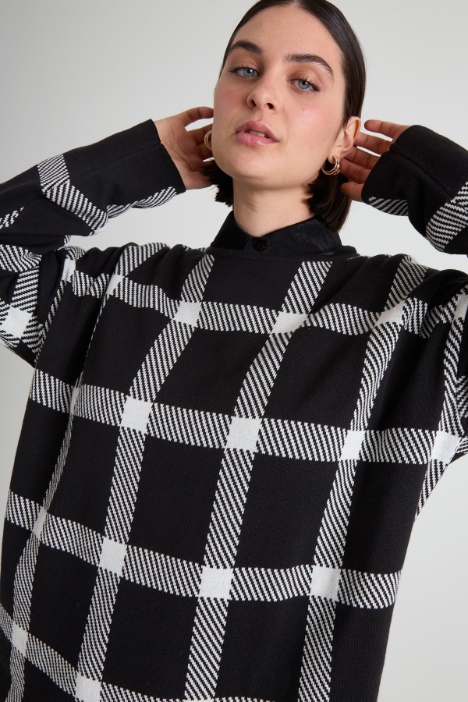 Maglia misto cotone e viscosa