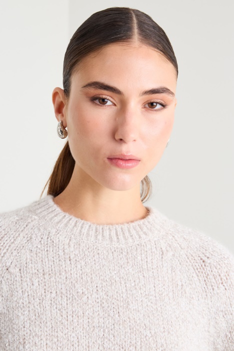 Maglia con paillettes