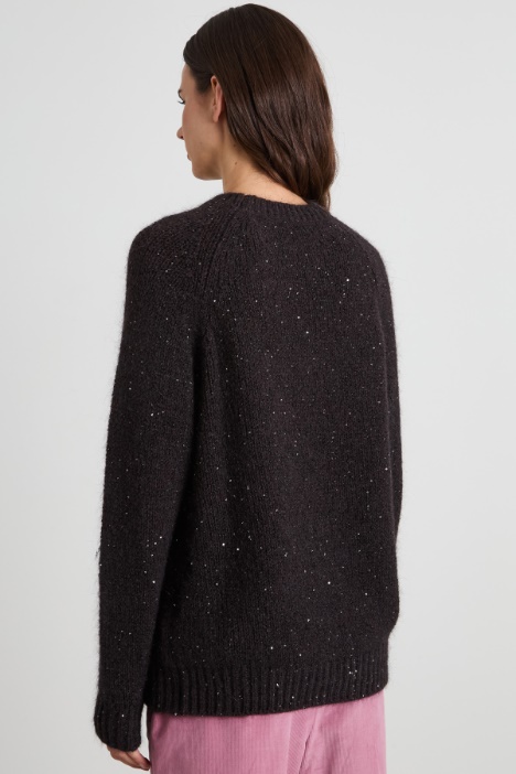 Maglia con paillettes