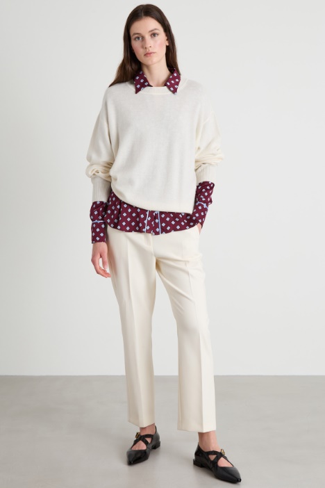 Loose-fit wool sweater Intrend