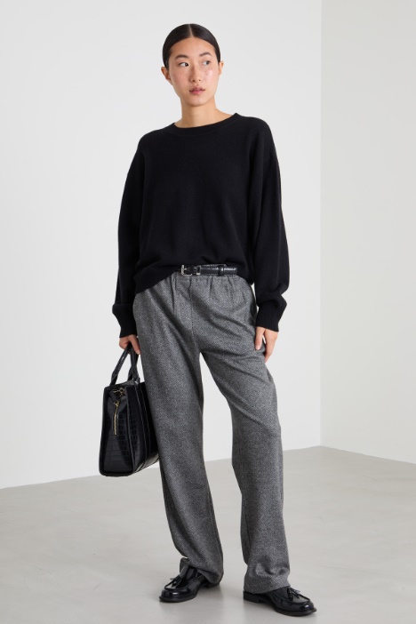 Loose-fit wool sweater Intrend