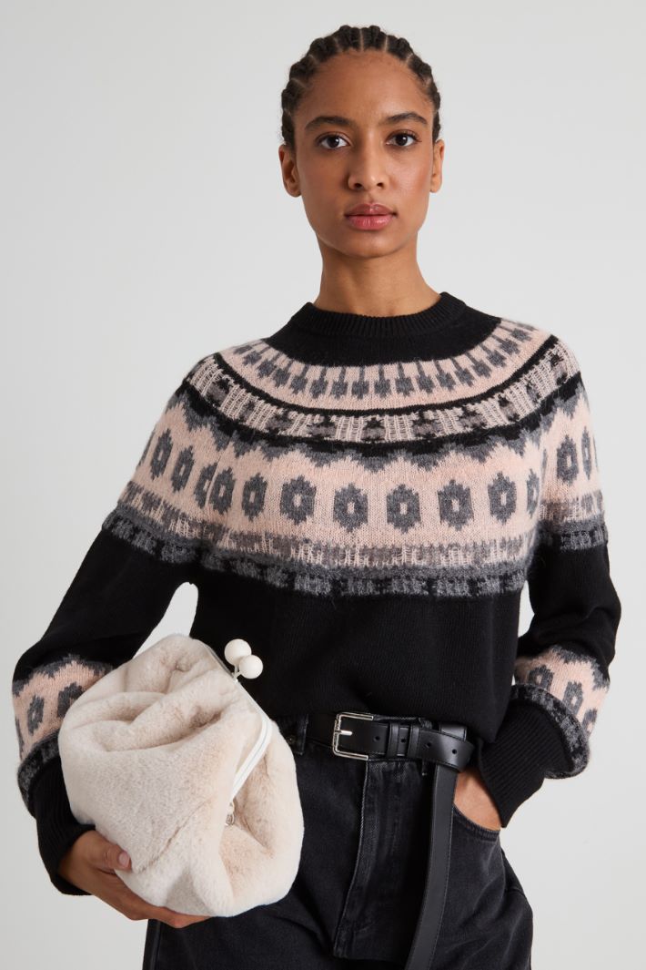 Maglia jacquard Intrend