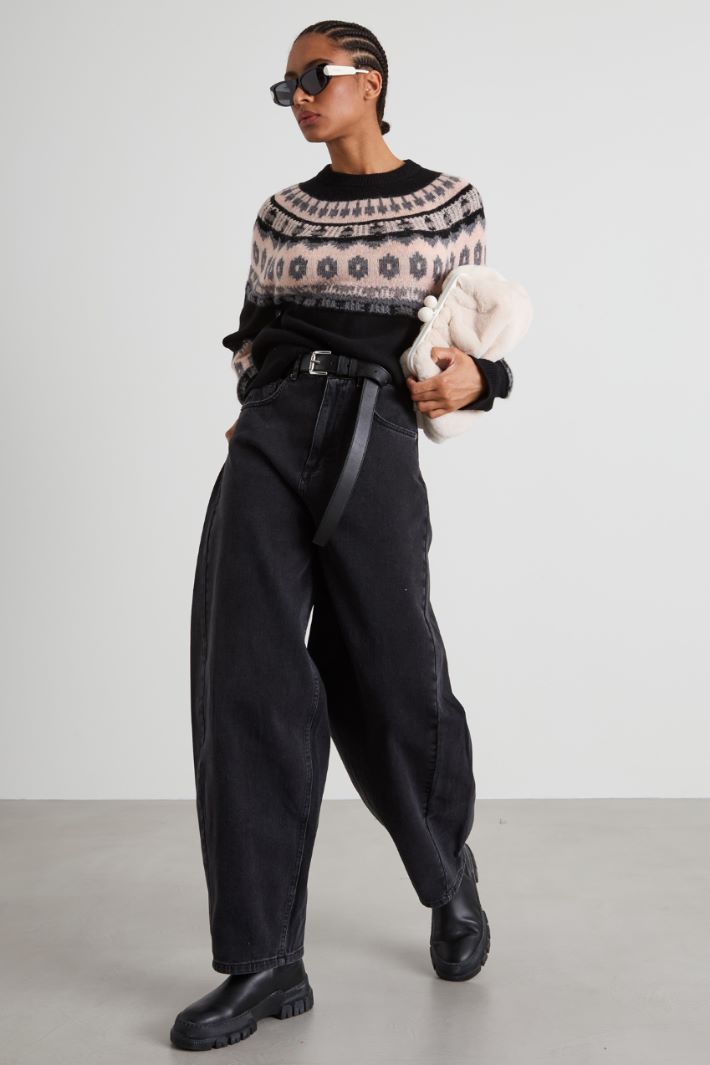 Maglia jacquard Intrend - 3