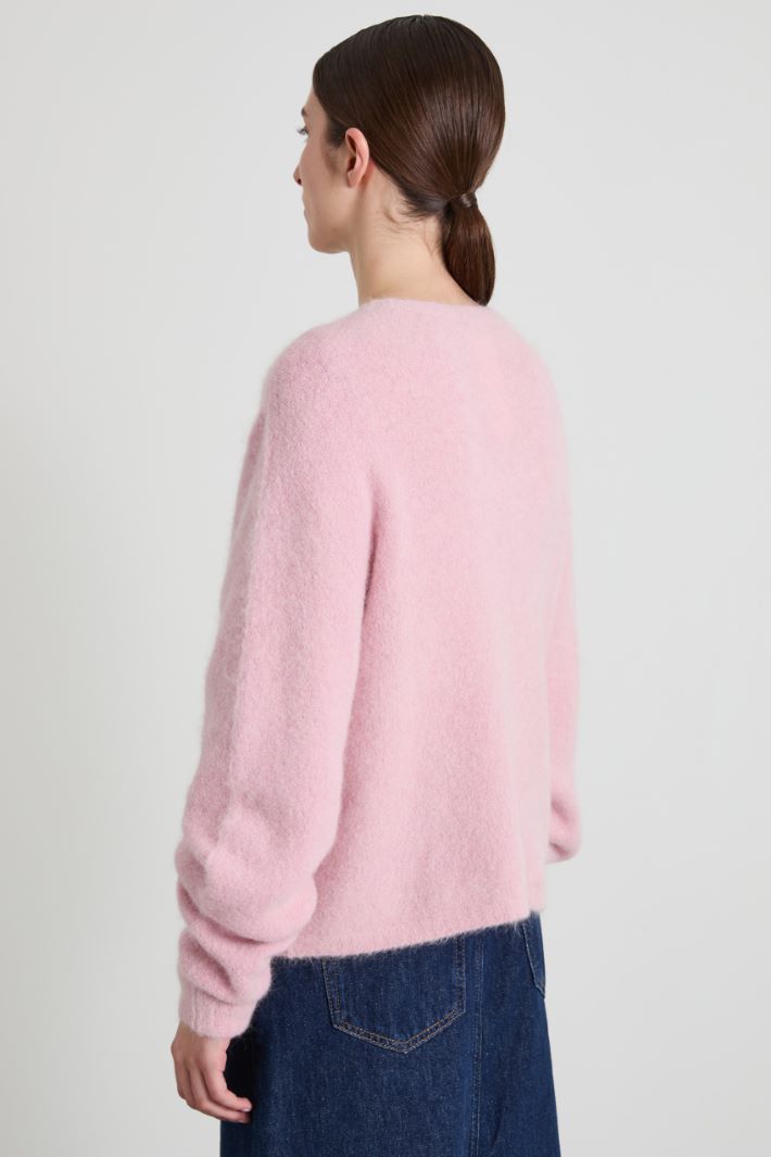 Loose-fit alpaca-blend sweater Intrend - 2