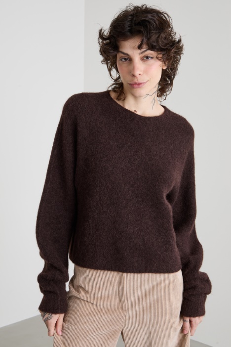 Jersey suave de mezcla de alpaca Intrend