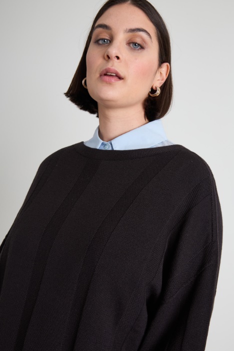 Jersey de mezcla de lana