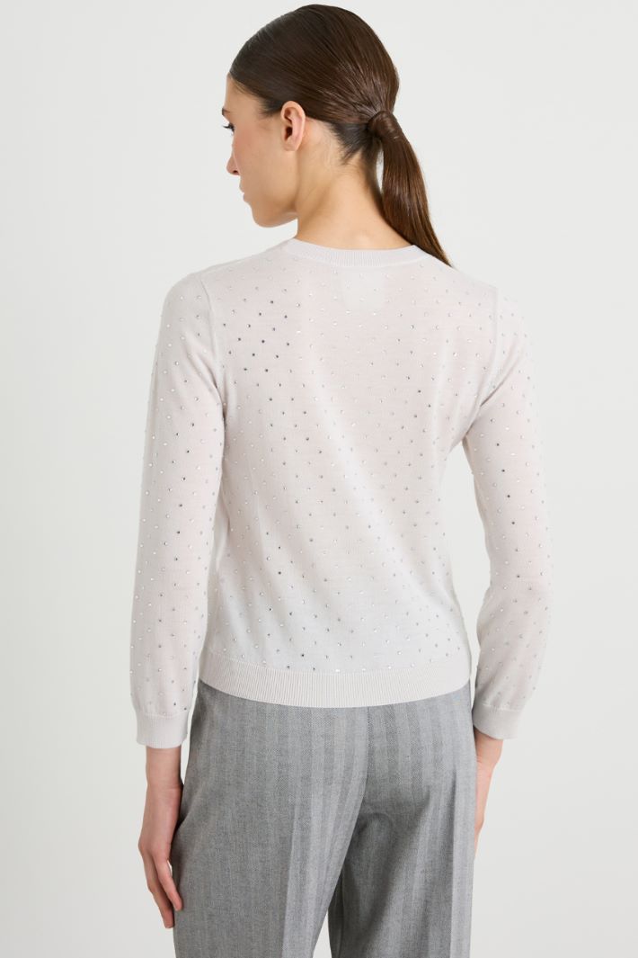 Rhinestone sweater Intrend - 2
