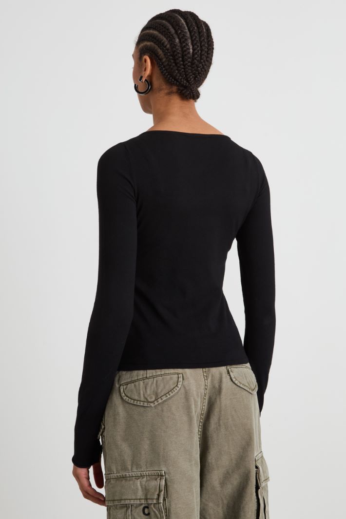 Slim-fit sweater Intrend - 2