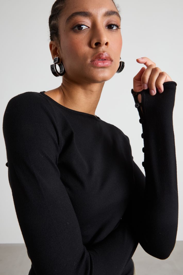 Slim-fit sweater Intrend - 4