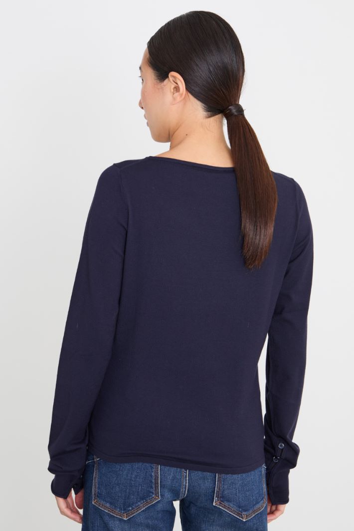 Slim-fit sweater Intrend - 2
