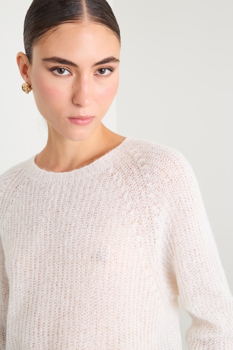 Suéter de mezcla de alpaca