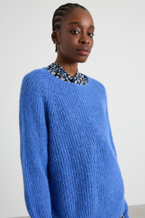 Maglia in misto alpaca