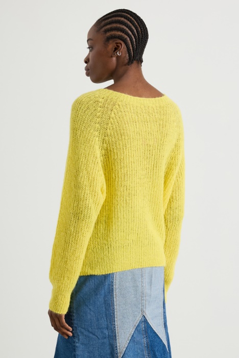 Maglia in misto alpaca