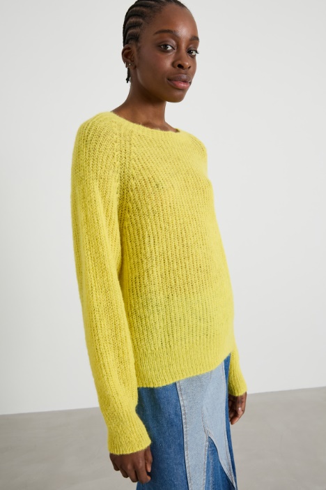 Maglia in misto alpaca