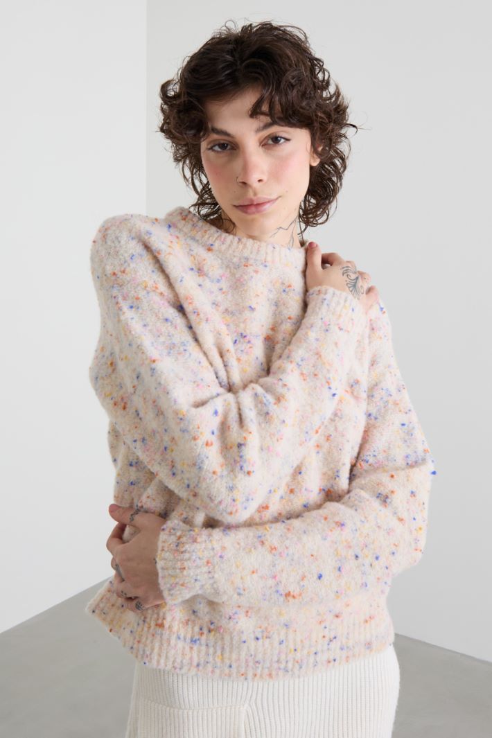 Maglia bouclè