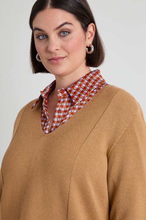 Maglia con scollo a V