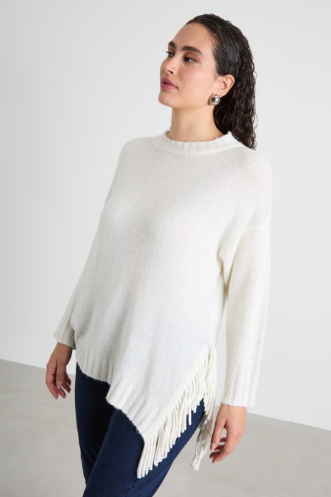 Maglia con frange al fondo Intrend