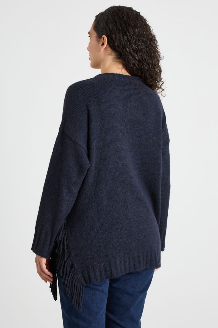 Maglia con frange al fondo Intrend - 2