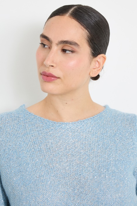 Maglia con piallettes