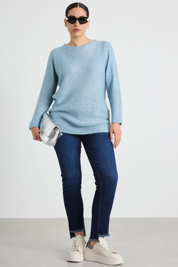 Maglia con piallettes Intrend - 3