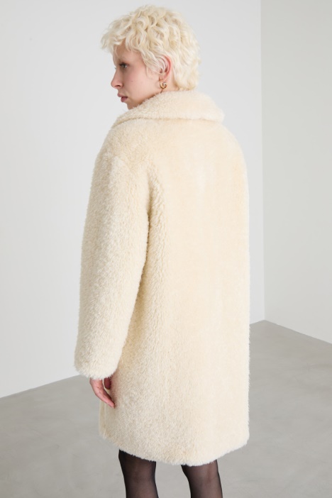 Abrigo de punto mullido