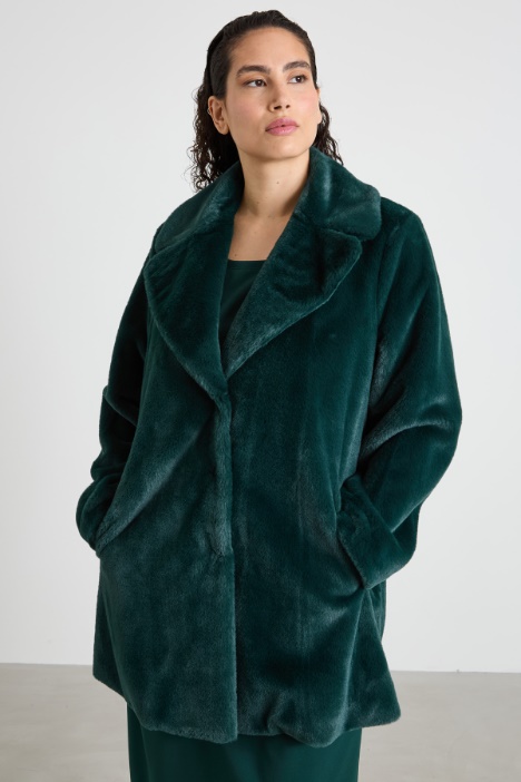 Cappotto similpelliccia