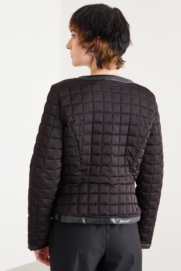 Quilted and padded jacket Intrend - 3