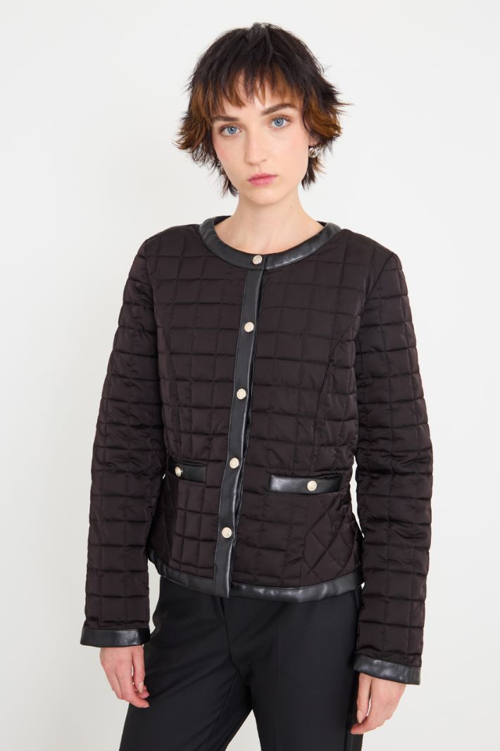 Quilted and padded jacket Intrend - 2