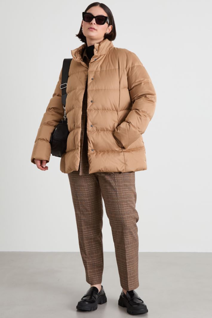 Satin down jacket Intrend