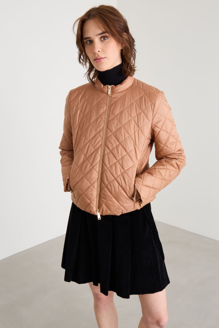 Diamond-pattern padded jacket Intrend - 2