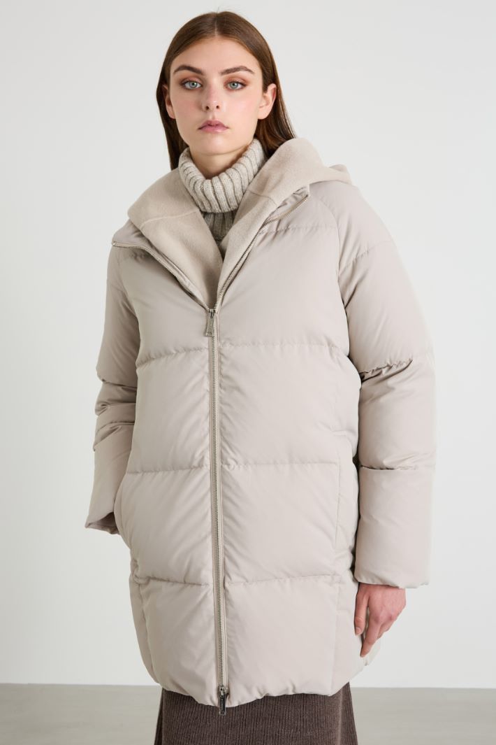 Hooded down jacket Intrend - 4