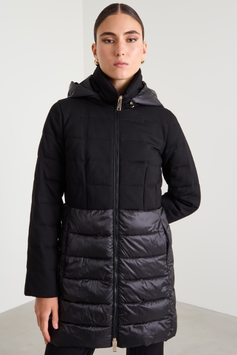 Giacca imbottita svasata