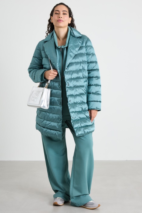 Puffer with belt Intrend