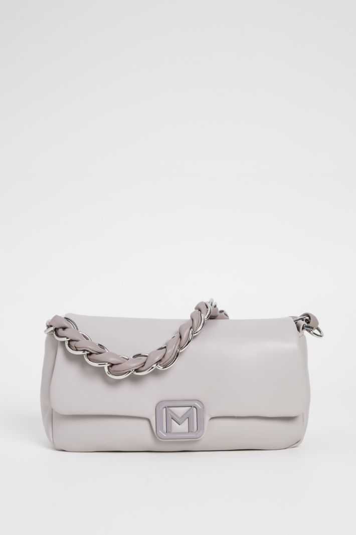 Borsa con manico intrecciato
