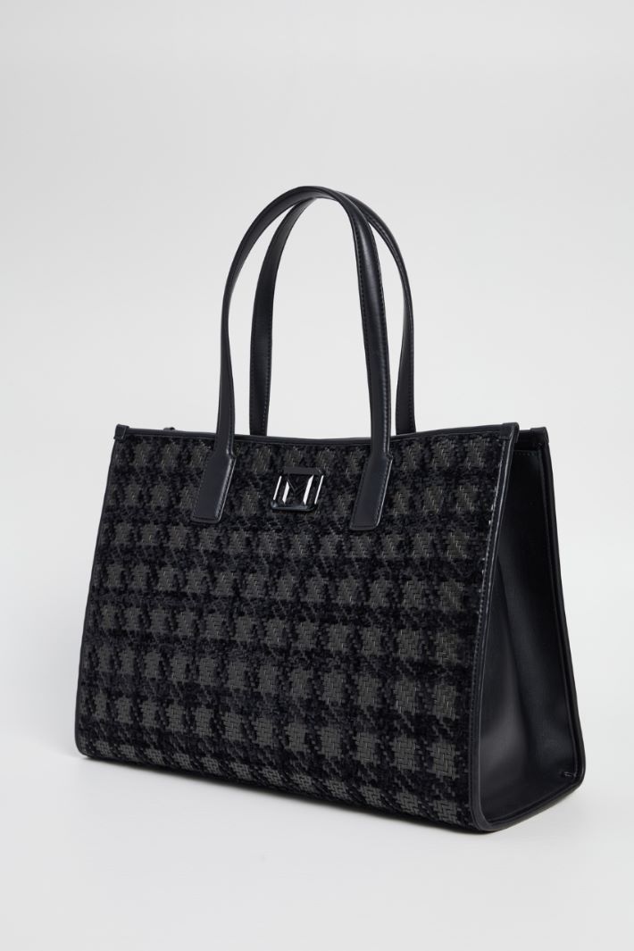 Shopper con motivo intrecciato Intrend - 2