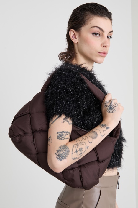 Borsa a spalla intrecciata Intrend - 3