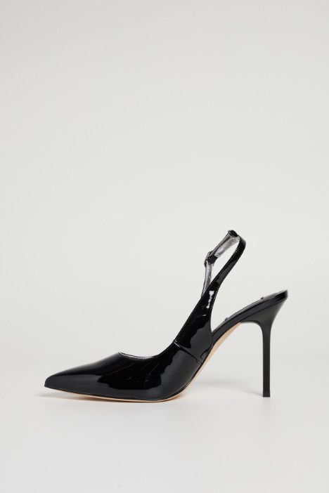 Slingback con tacco alto