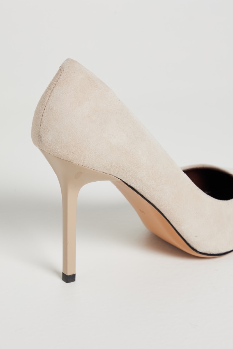 Suede court shoes Intrend - 3