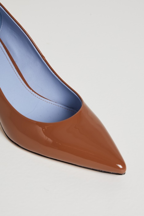 Patent leather court shoes Intrend - 3