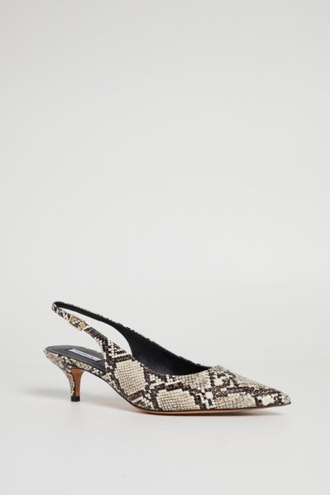 Slingback with strap Intrend - 2