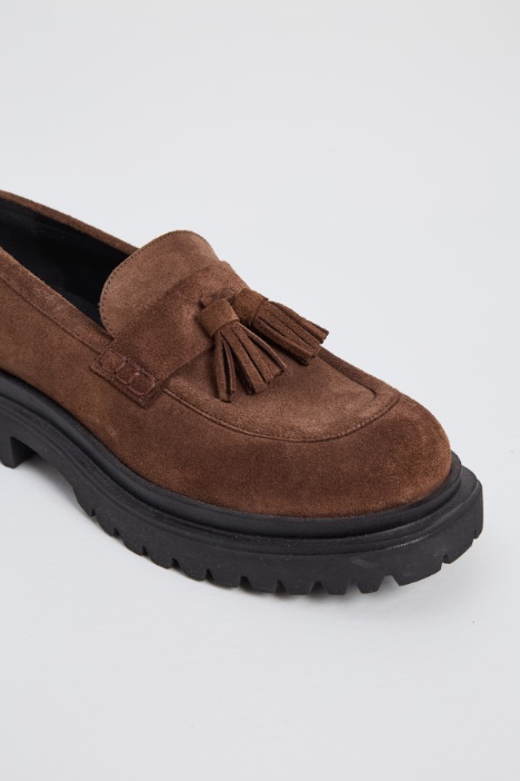 Tassel leather moccasins Intrend - 3