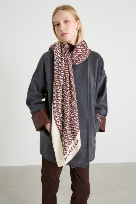 Patterned viscose stole Intrend