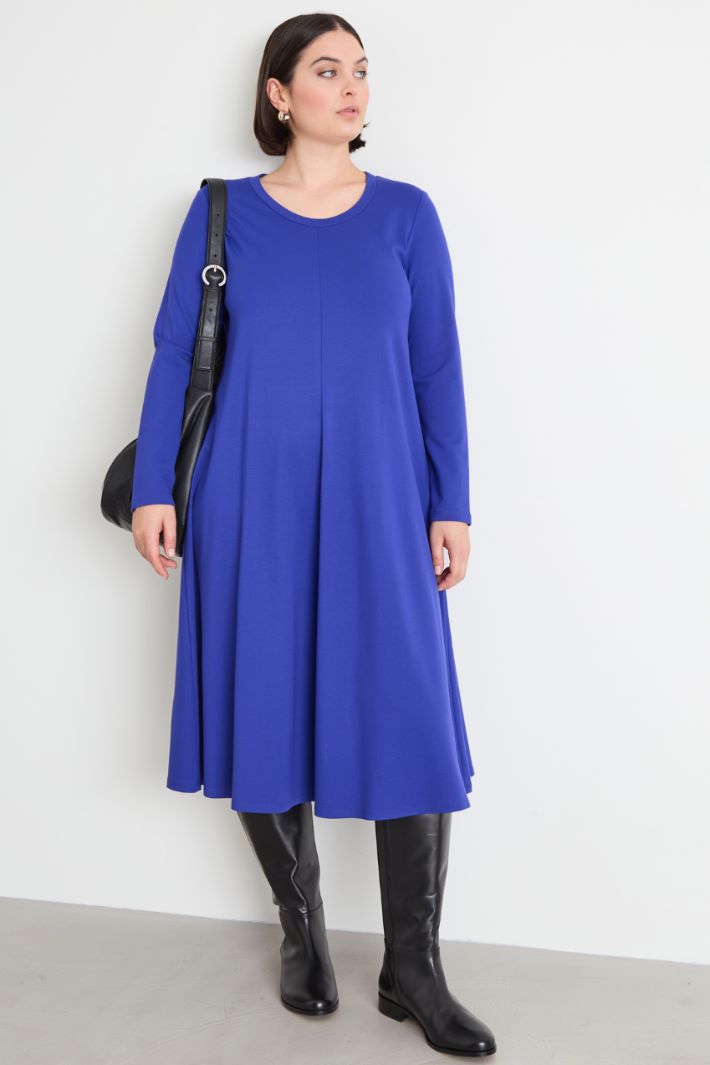 Flared jersey dress Intrend - 2