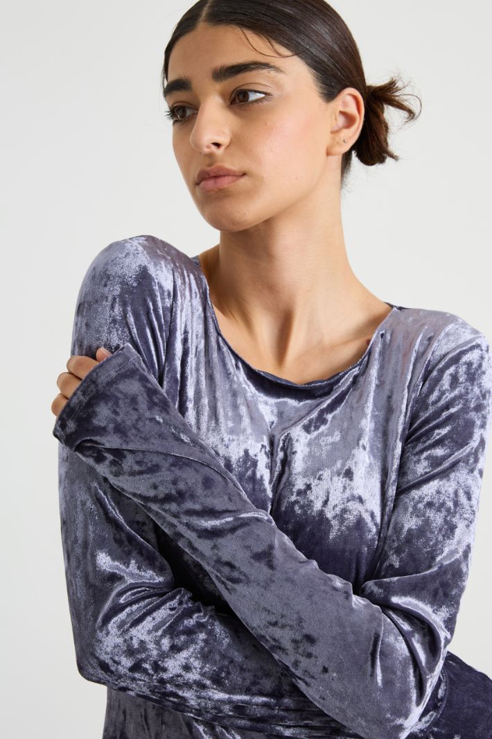 Velvet dress Intrend - 4