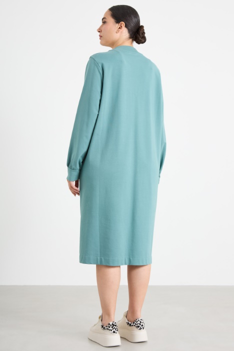 Abito in jersey di cotone stretch