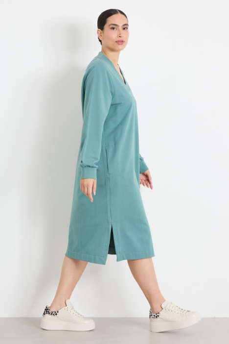 Abito in jersey di cotone stretch