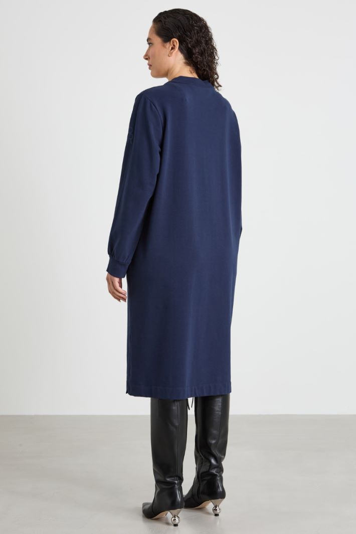 Vestido de punto de algodón elástico Intrend - 3