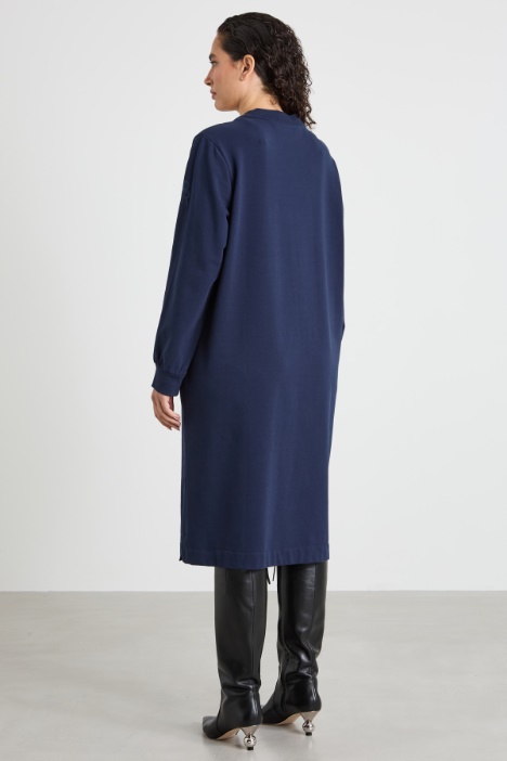 Abito in jersey di cotone stretch