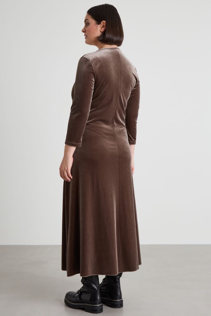 Stretch chenille dress Intrend - 3